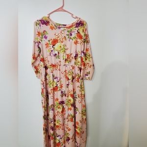 Sweet Salt Floral Dress